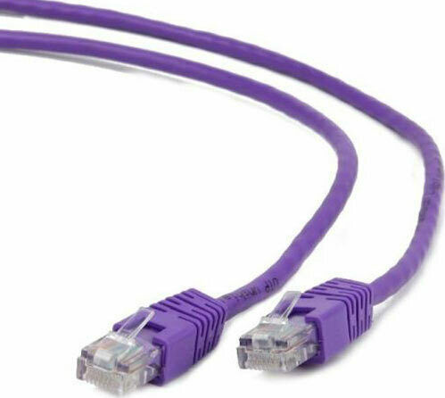 Cablexpert F/FTP Кат.6 (Gigabit) Мрежов Кабел Ethernet 5м Лилав