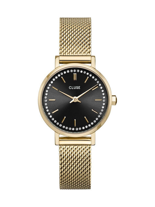 Cluse Damen Uhr mit Gold Metallarmband