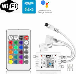 Led7 Fără fir Controler RGB Wi-Fi cu telecomandă 100857