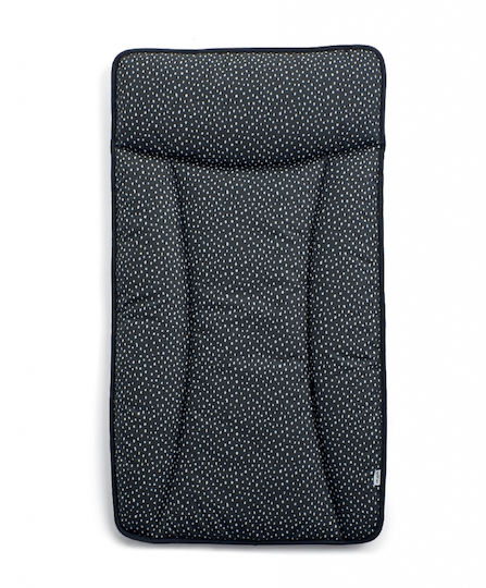 Mamas & Papas Matratze Mono Spot aus Stoff Schwarz 45x80cm