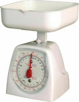 AOU 1515 Analog Kitchen Scale with Bowl 10gr/5kg White ADD0APB2