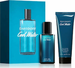 Davidoff Cool Water Ανδρικό Σετ με Eau de Toilette Davidoff Cool Water Ανδρικό Σετ με Eau de Toilette