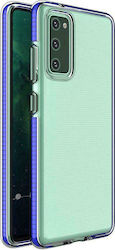 Hurtel Spring Clear / Blue (Galaxy S21 5G)