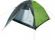 Hannah Tycoon Χειμερινή Σκηνή Camping Igloo Πράσινη με Διπλό Πανί για 3 Άτομα 220x220x105εκ.