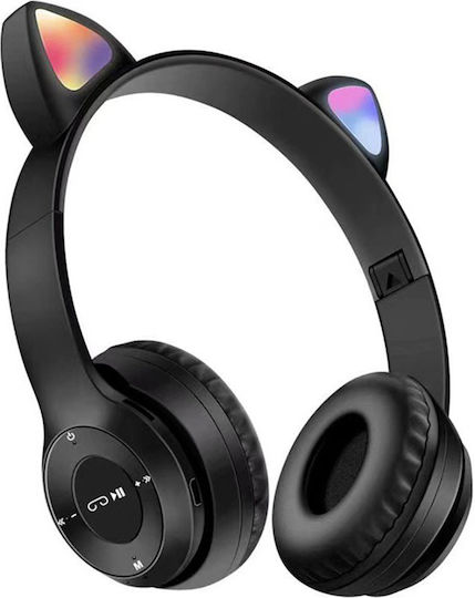 Andowl Q-EM51 Wireless / Wired On Ear Headphones Black