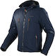 Nordcode Citizen Pro Winter Herren Motorradjacke Softshell Blau