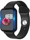 FK69 Smartwatch mit Pulsmesser (Schwarz)