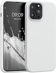KWmobile Rubberized Back Cover Σιλικόνης White ...