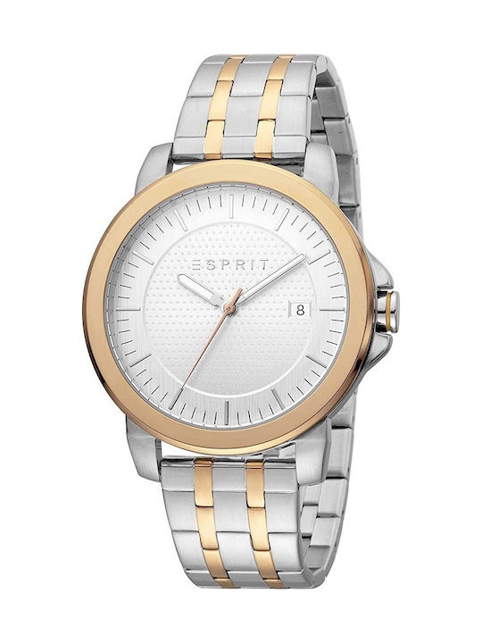 Esprit Watch Battery with Silver Metal Bracelet