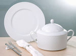 Cryspo Trio Porcelain Soup Tureen Polo White 3500ml