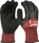 Milwaukee Gloves for Work Black Nitrile for Cutting Protection Level 3