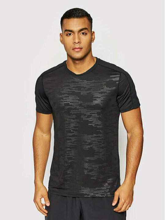 4F Men's Short Sleeve T-shirt Black