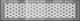 Kratki Ορθογώνια Περσίδα Τζακιού 40x9cm Inox