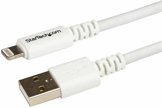 StarTech USB to Lightning Cable Λευκό 3m (USBLT3MW)