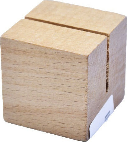 Coperta Meniului 4x4x4 cm Din Lemn