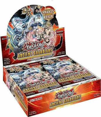 Konami Yu-Gi-Oh! Ancient Guardians Display 24 Boosters X 9 Cards Yu-Gi-Oh! Deck KON848098