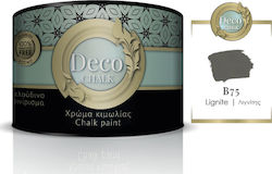 Pellachrom Deco Chalk Paint Vopsea cu Creta B75 Lignit Lignit gri 375ml