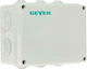 Geyer Elektroinstallationsdose für Außenmontage Verzweigung Wasserdicht IP65 in Gray Farbe VAS150110