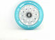 Byox Wheel for Kids Scooter with ABEC-9 Silver 110mm