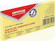 Office Point Sticky Note Pads 300 Sheets Yellow 5.1x3.8pcs Set of 3pcs 3X100Φ