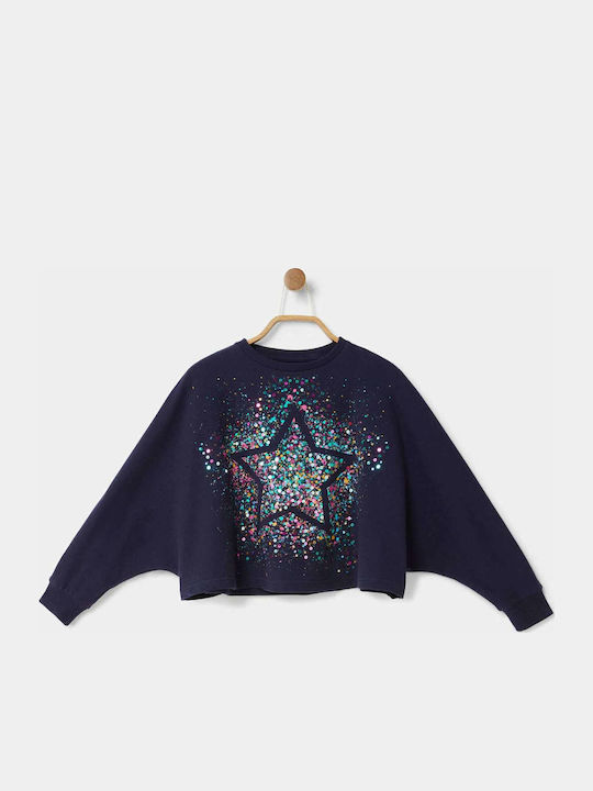 Kinder-Sweatshirt Marineblau