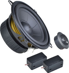 Ground Zero Set Auto-Lautsprecher Autolautsprecher 5" mit 90W RMS (2 Weg)