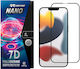 Crong 7D Nano Flexible Black 0.3mm Full Glue Full Face Tempered Glass (iPhone 17e / 16e / 14 / 13 / 13 Pro) CRG-7DNANO-IP13P