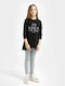 Kids' Set with Leggings Winter 2pcs Black