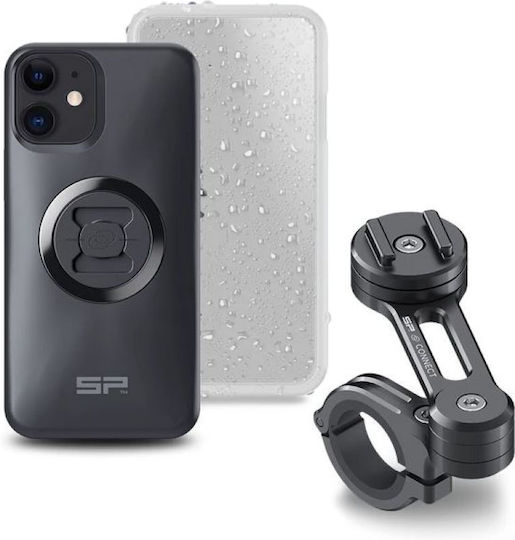 SP Connect Moto Bundle Handyhülle für Apple iPhone 12 mini mit Motorradhalterung