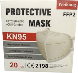 Weikang FFP2 NR Filtering Half Mask Schutzmaske...