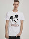 Mickey College MC419 T-shirt White
