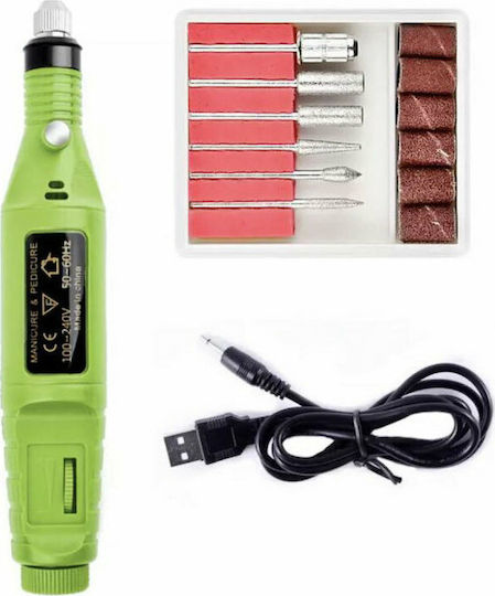 Carver Nail Drill Power 10W Green with 20000 Rotations per Minute