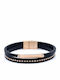 Season Time Men's Leather Bracelet 20.5cm