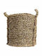 Lise Coș decorativ Wicker cu mânere Brown Mic 25x25buc Soulworks