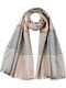 Verde 06-0796 Women's Wool Scarf Beige