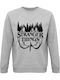 Sweatshirt Unisex, Organic "Stranger Things", Grey Melange