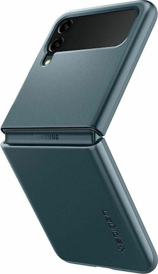 Spigen Thin Fit Задна корица Пластмаса Shiny Green (Галакси З Флип3 5G) ACS03080