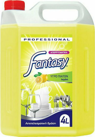 Endless Fantasy Professional Washing-Up Liquid with Fragrance Λεμόνι 1x4lt