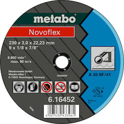 Metabo Novoflex Cutting Disc Metal Hole Diameter 230mm 1pcs