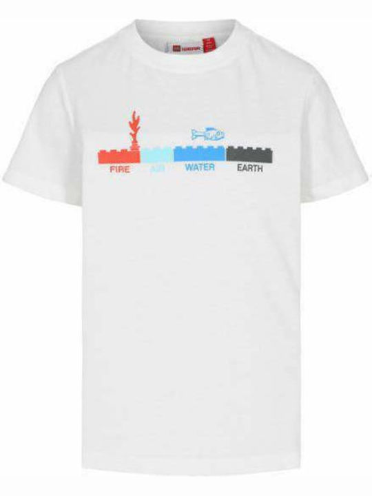 Lego Wear Παιδικό T-shirt Λευκό