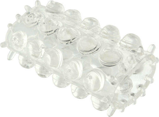 ToyJoy Προέκταση Πέους Power Stretchy Sleeve Clear 6.5cm
