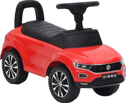 vidaXL Volkswagen T-Roc Baby Walker Car Ride On for 12++ Months Red