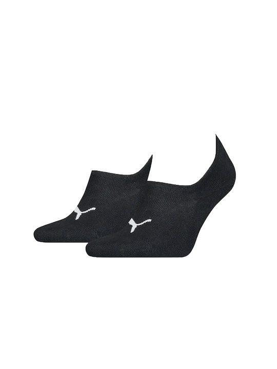 Puma Footie Αθλητικές Κάλτσες Μαύρες 1 Ζεύγος