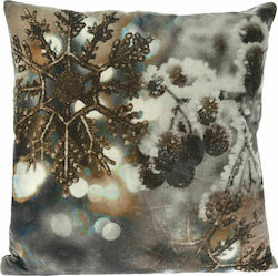 Iliadis Christmas Decorative Pillow Square Gray 45x45pcs