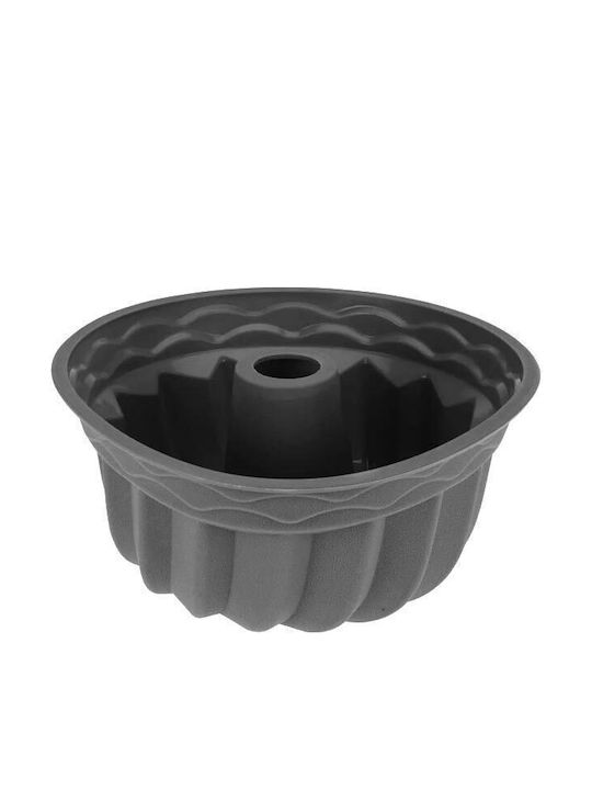 Aria Trade AT500587 Formă de Patiserie pentru Chec Rotund din Silicon 24x24buc Dark grey 1buc