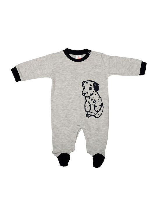 Mother Baby Body pentru Bebeluși Mânecă lungă Gri