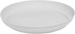 Pot plate white Colour 124 (22 cm)