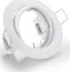 Trio Lighting Jura Rund Metallisch Rahmen für Spots GU10 Weiß 1Stück