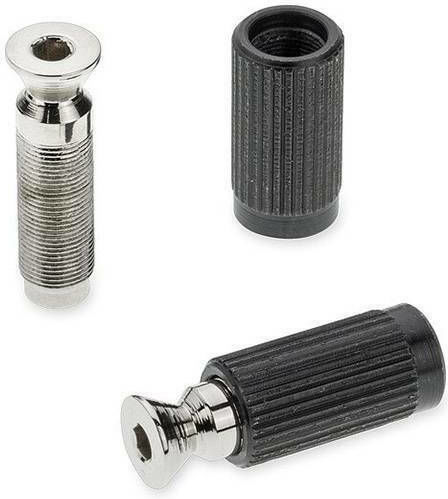 Schaller 388001 FL.Rose Pivot Set of 2 Screw in Silver Color Chrome