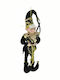 Iliadis Christmas Fabric Figure Elf Black Height 30cm Elf